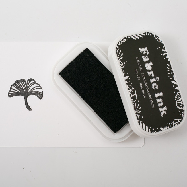 보스케 패브릭 잉크 스탬프, 1개, 블랙