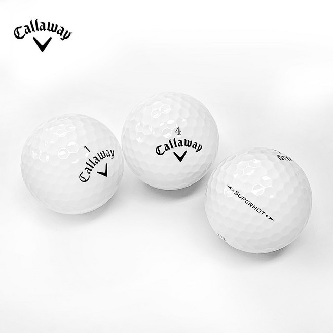 달인골프 캘러웨이 3~5피스 로스트볼 화이트 B+급 1개