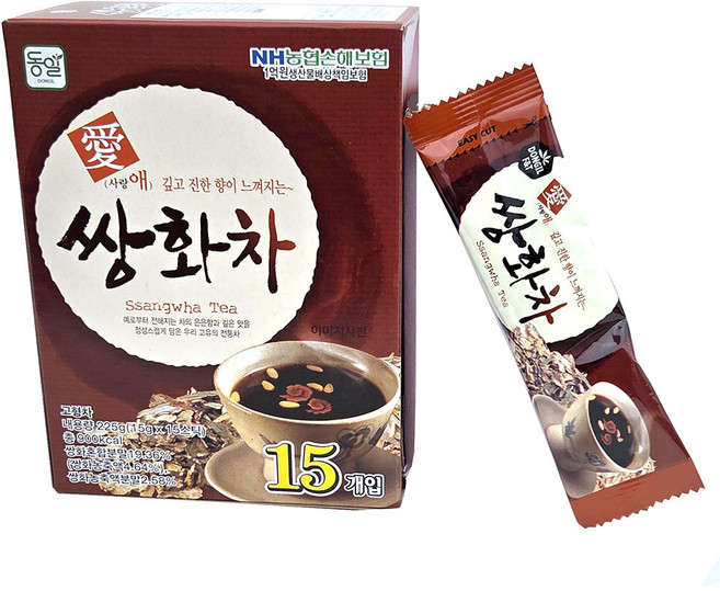 동일 (애) 쌍화차 스틱 225g, 15g, 1개, 15개입