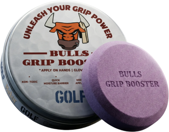 마코르 초크리스 골프 불스 그립 부스터 땀 미끄럼 차단 그립력 그립 강화제 장갑 호환, 1개, Purple