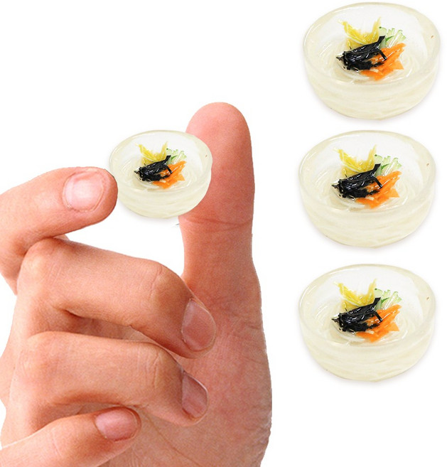 납골당 꾸미기 미니어처 단품 한식 밥 죽 면 미니어쳐 제사상 상차림, [한식/밥,죽,면]잔치국수