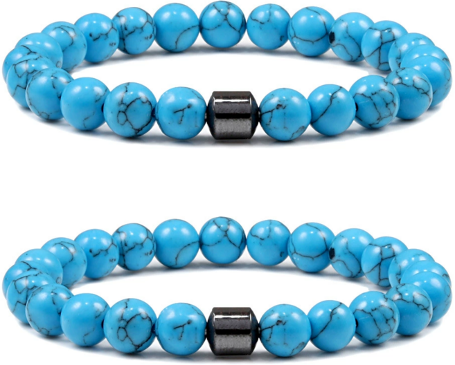 에코로버 운향 복담 염주 팔찌 2개 세트