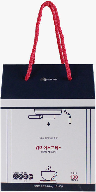 추석선물) 위오 에스프레소 12mlX100개 액상, 단품, 단품, 100개