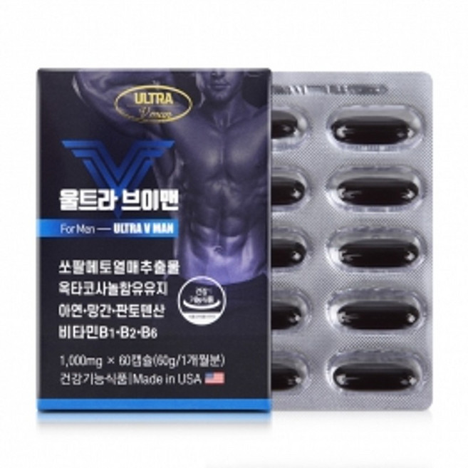 울트라 브이맨 남성 건강 보조 제품, 1개, 1L