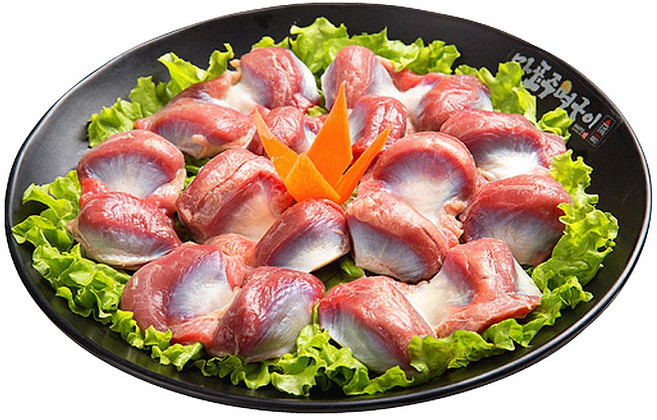 (배터짐) 국내산 손질 오리근위 오리똥집 (일요일&당일발송), 1kg, 2개