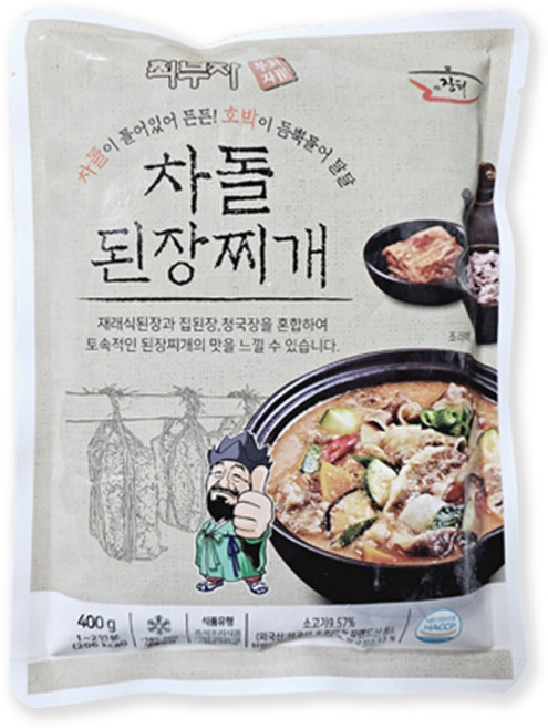 최부자 차돌 된장찌개, 25개, 400g