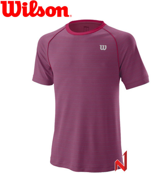 윌슨 반팔티 트레이닝 크루 WRA774103 남성