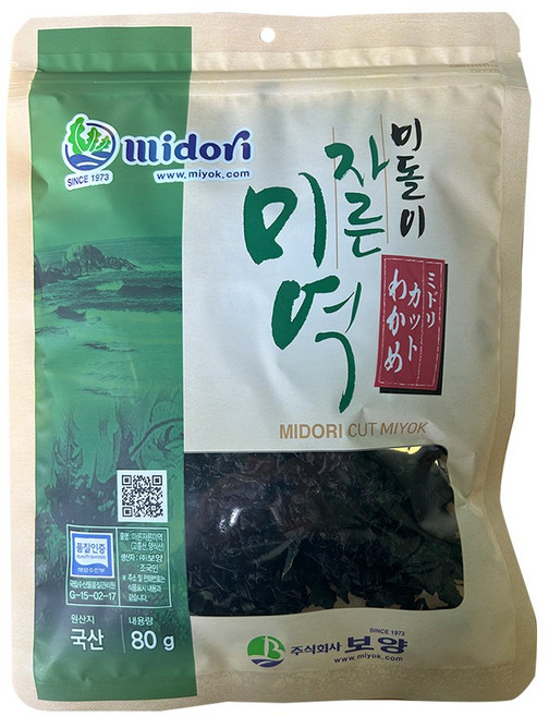 국내산 고흥 거금도 자른미역 건미역, 1개, 80g