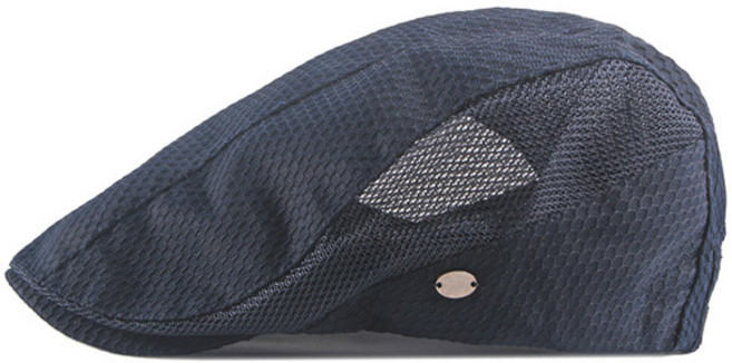 루지온 남성 여름 헌팅캡 메쉬 남성 베레모 모자