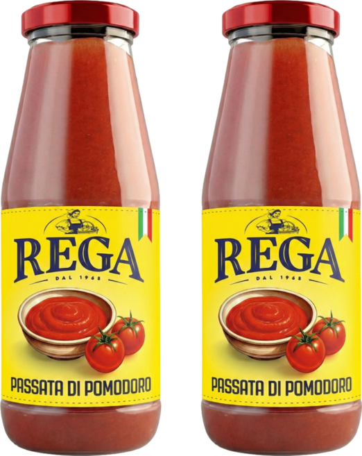 레가 토마토 퓨레 100% 무가당, 2개, 680g