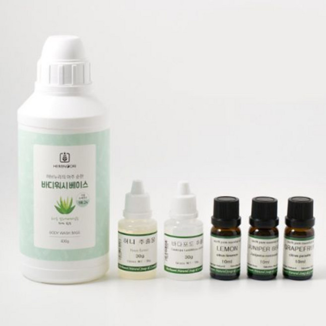 없음 슬림ON 자몽 바디워시 DIY 묶음상품, 1개