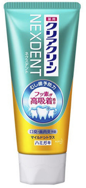 Kao 花王 Clear Clean NEXDENT 溫和柑橘, 1個, 120g
