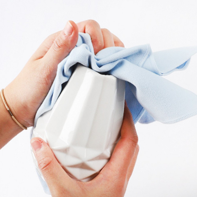 코지24 대형 스웨이드융 극세사 카메라 렌즈 악기 닦기 안경닦이 수건 천 크리너