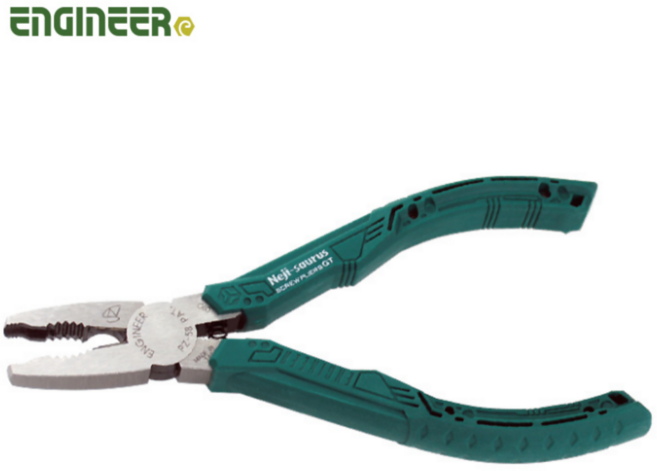 일본산 엔지니어 네지사우르스 뺀치 PZ-58 다기능 뻰찌 160mm 펜치 녹슨 나사제거, 1개