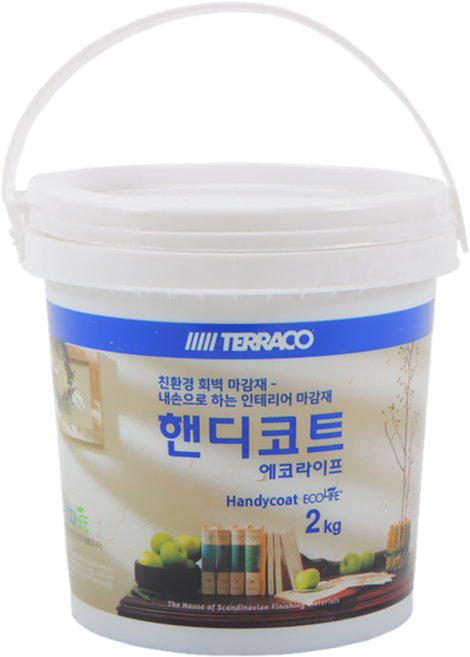테라코 핸디코트 빠데 퍼티 2kg, 1개