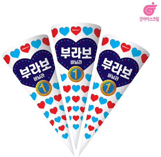 부라보콘(바닐라), 140ml, 24개