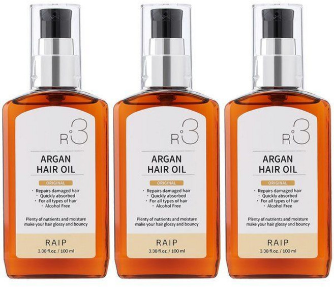 라입 R3 아르간 헤어 오일 에센스 100ml X 3개 -, 11_베이비파우더+오리지널+엘레강스