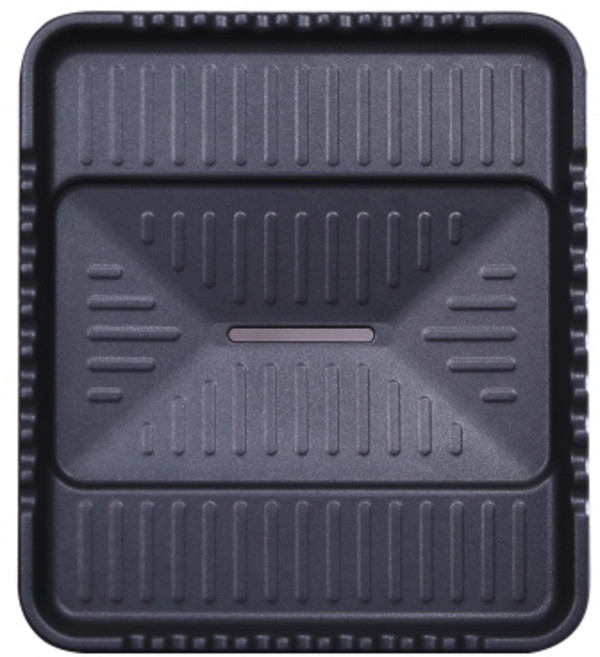 자이글 프리미엄 럭셔리 콤팩트 사각타입 적외선 그릴용 전용 와이드 구이팬 그릴, 와이드구이팬, 1개