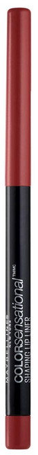 Maybelline 컬러 센세이셔널 립 라이너 미국 직배송 105 NUDE WHISPER, 1개, 150 BRICK RED