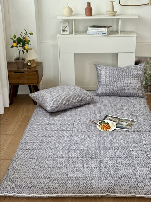 루디아홈베딩 어반그레인 누빔 요커버 싱글 홑 요커버