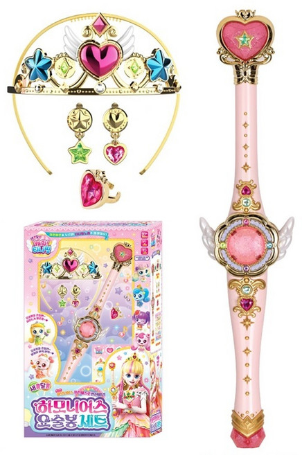 캐치티니핑 새콤달콤 하모니어스 요술봉세트, 상세 설명 참조, 1개