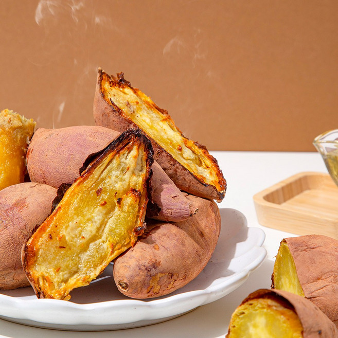 [미식한가] 늘해랑 국내산 꿀맛나는 호박고구마, 1박스, 호박고구마 5kg 대품(300g이상)