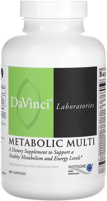 다빈치 랩 오브 버몬트 메타볼릭 멀티 180 캡슐, 6개, 180정 - 쿠팡