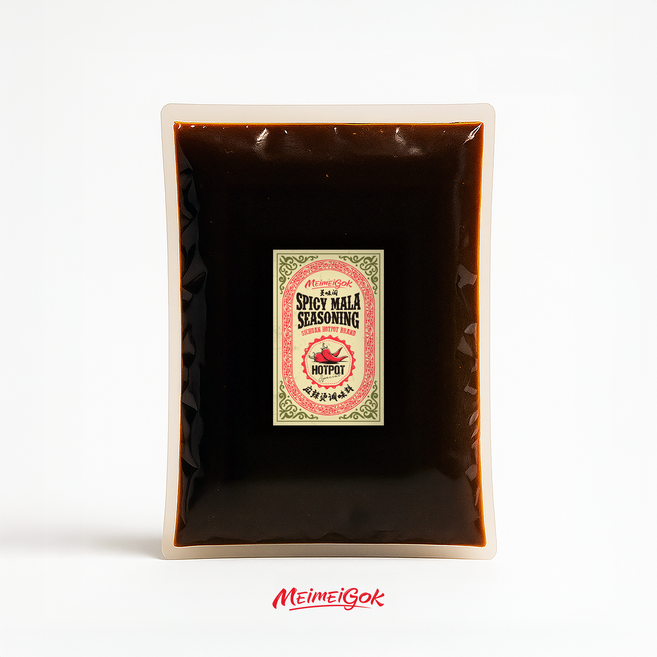 [유통기한]미미각 마라탕 소스 곱게 간 마라만능 소스 마라장, 1kg, 3개