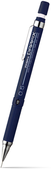 제브라 0.5mm 드라픽스 F 샤프 (네이비) DM5-300 제도, 1개