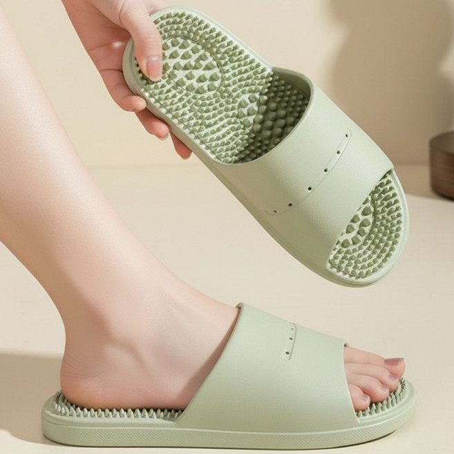 토도판다 쿠션 건강 지압 슬리퍼