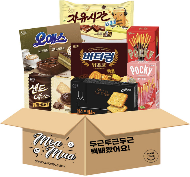 사무실간식 탕비실간식 7종세트 종합과자, 1개