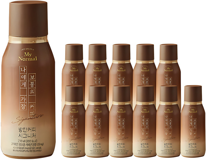 마이노멀 방탄커피 시그니처, 230ml, 12개