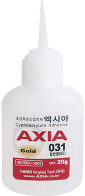엑시아 AXIA 순간접착제 일반용 031 50g, 1개