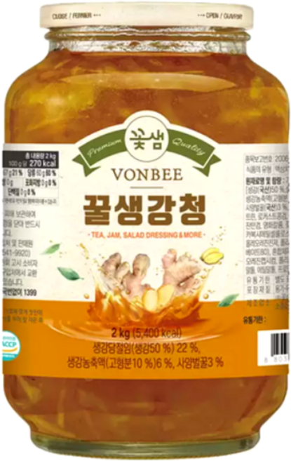 본비 생강청 2kg, 1개입, 1개