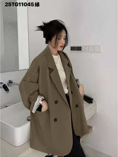 韓系 oversize 質感西裝外套