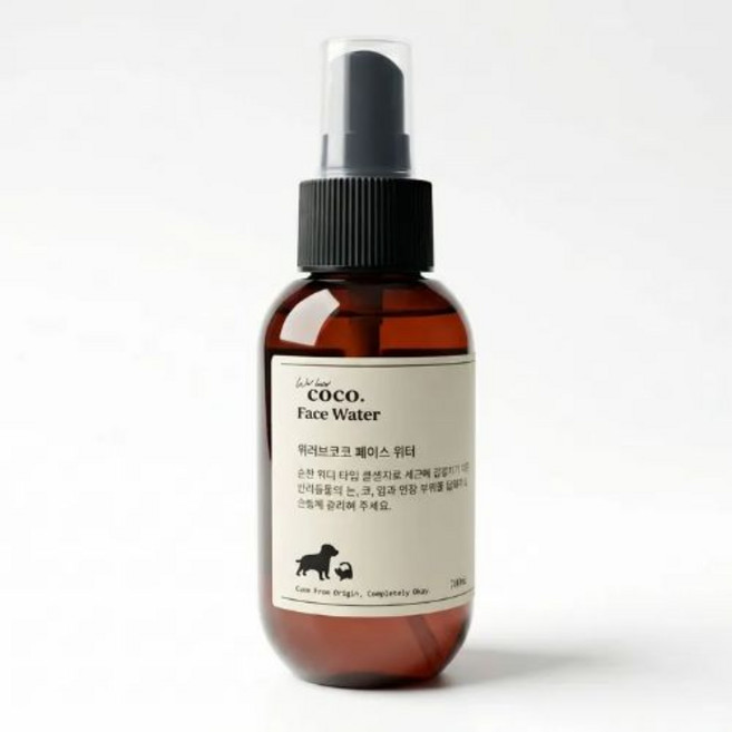 위러브코코 천연 강아지 눈물 지우개 페이스 워터, 1개, 50ml