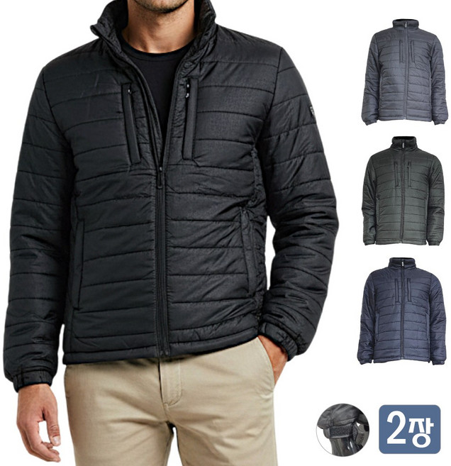 1+1야인시대 겨울 WD186 경량패딩(BA) 보온 지퍼포켓 웰메이드