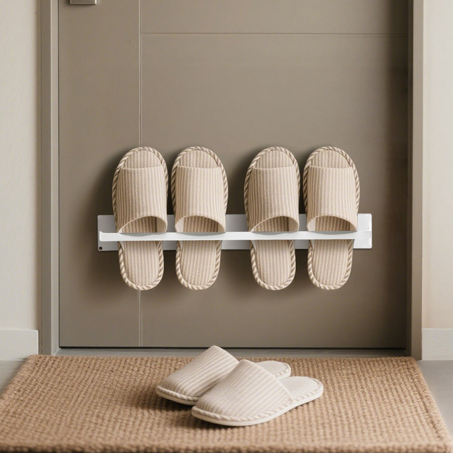 코지스 마그네틱 실내화 거치대 중형, 1개, 화이트