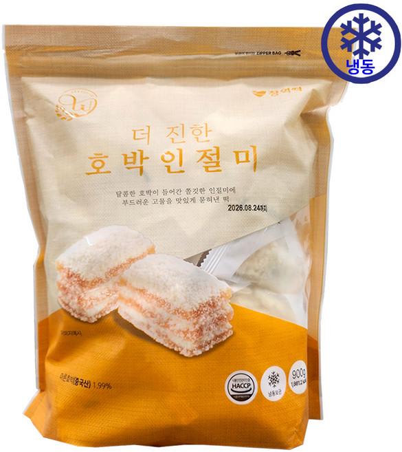 창억 호박인절미, 900g, 1개