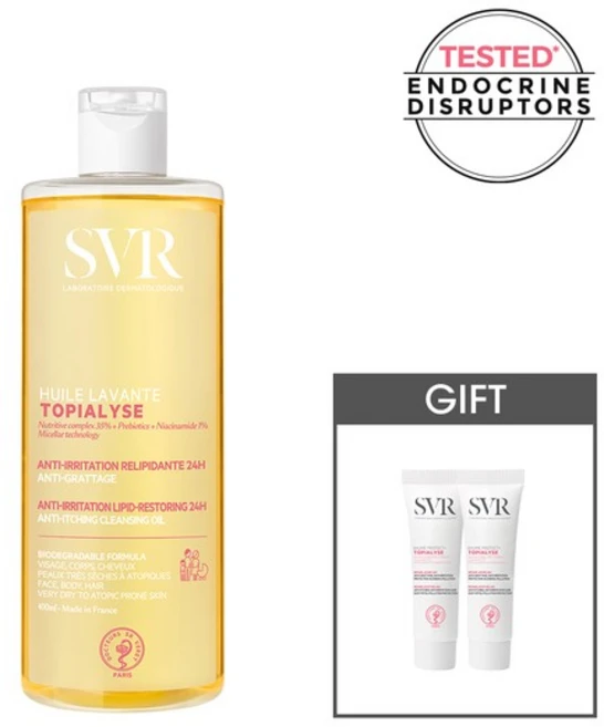 [장벽케어클렌저] SVR 토피알리즈 윌라방 400ml+크림20ml, 400ml, 1개 - 쿠팡