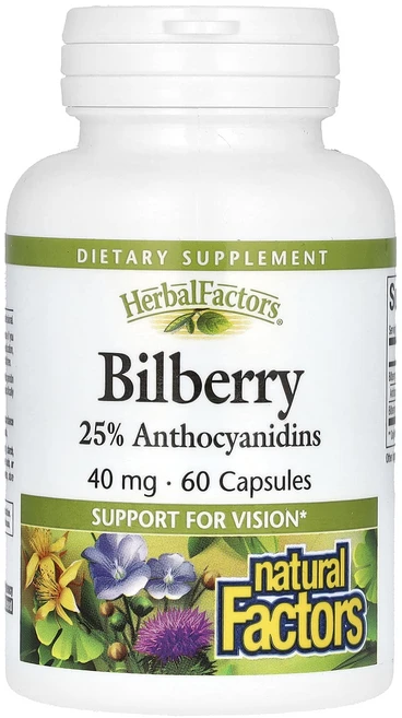 몸관리하세요 겨울입니다 Natural Factors 빌베리 40mg 캡슐 60정 특별관리진행, NaturalFactors빌베리40mg캡슐60정, 1개 - 쿠팡