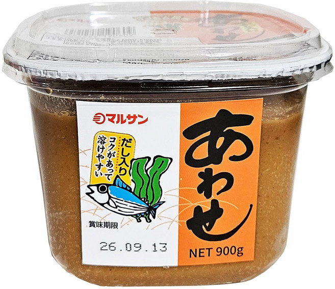 마루산 아와세 컵 미소된장, 900g, 1개