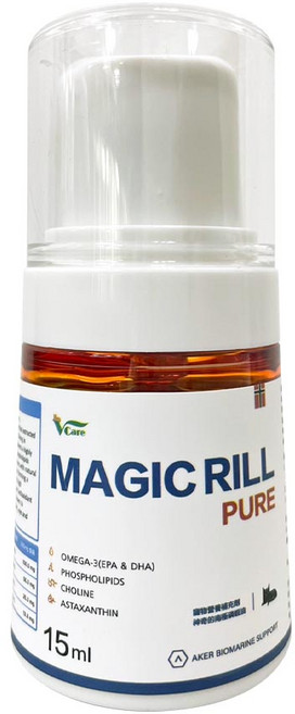 【臭貓動物園】肉球世界PawpawLand｜貓用南極磷蝦油, 15ml, Omega脂肪酸, 2個