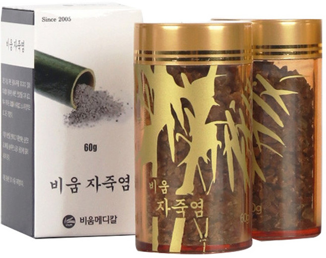 [정품] 비움 9번구운 자죽염 1통 자색 죽염 먹는방법 국산 천일염 비움메디칼 비움메디컬, 1개, 60g