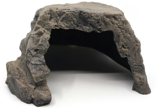 JIF 초대형 극사실 바위은신처 비어디드래곤 모니터 대형종게코 파충류은신처 거북이은신처, 1개