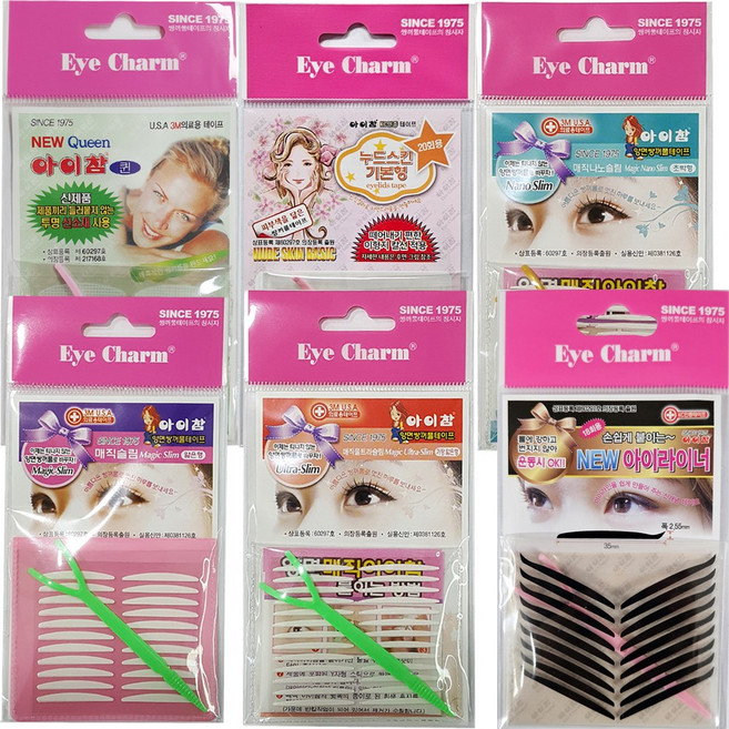 아이참 쌍꺼풀테이프 / 매직슬림/퀸/쌍꺼풀액/매직스몰/누드스킨, 1개, 컬러매직슬림스킨22회용