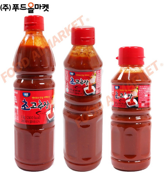 푸른식품 초고추장 1kg 회 초고추장 양념 초장, 1개