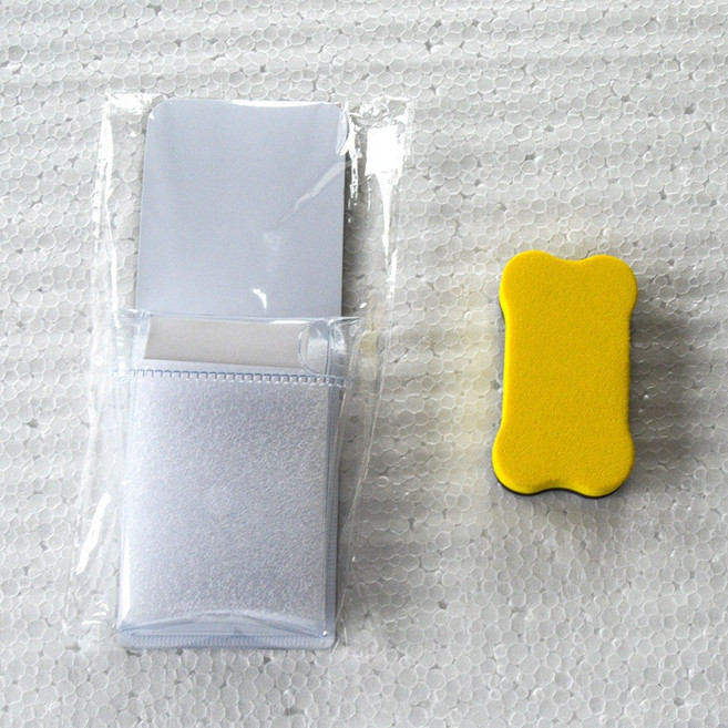 磁性留言白板 (贈白板筆*6) - 小白板 磁鐵記事板 可擦寫壓克力手寫板, 配件-磁性板擦