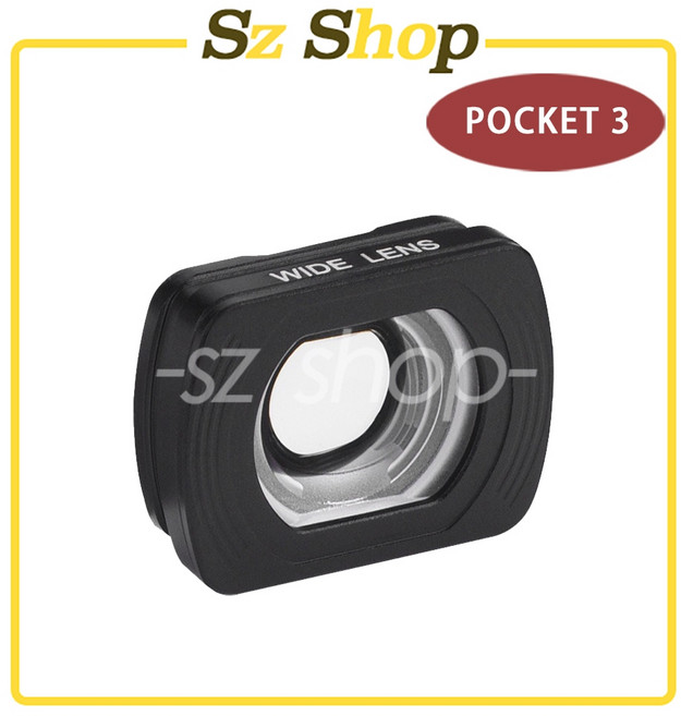 DJI Pocket 3 廣角鏡頭 112度視角, 1個, Pocket 4/3 廣角鏡頭 BRA