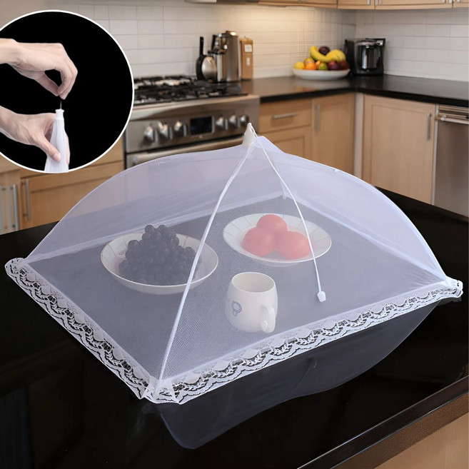 미프레드 음식 반찬 커버 밥상보, 1개